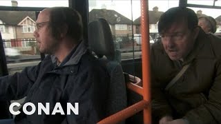 Ricky Gervais On His Elderly "Derek" Co-Stars | CONAN on TBS