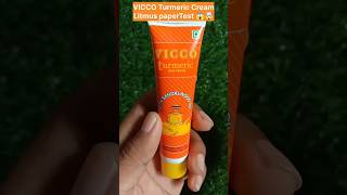 VICCO Turmeric Cream pH Test✨ pass or fail⁉️#skincare #shorts #youtubeshorts #subscribe #shortsfeed