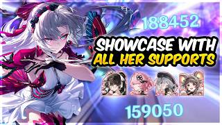 Carlotta F2P Showcase With All Her Supports | Wuthering Waves