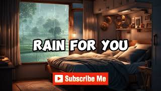 Real Rain Sound for Sleep & Relaxation | Rain on Garden