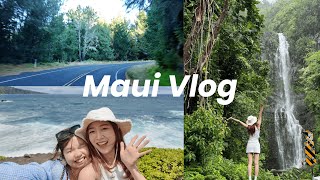 Maui Vlog 👒｜Road to Hana🚗, 最美海岸線黑沙灘🌊, 熱帶雨林🌴, 島民都愛的烤雞店🍗 | 茂宜島怎麼玩 · DAY 2