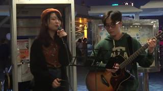 說散就散、光年之外、約定 (Cover by Faye x Weekend HK) @尖沙咀碼頭Busking 2018.03.11