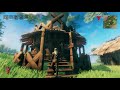 【valheim】「超序盤でも丸い拠点を築りたい circle house build」 01