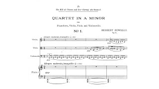 Herbert Howells – Piano Quartet in A minor