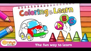 Coloring \u0026 Learn -  Fun Game for Kids (Over 250 Coloring Pages)