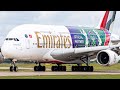 Emirates A380 NEW Wimbledon Special | First Visit into Manchester