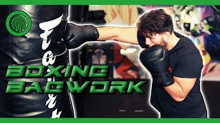 Boxing Bag Work Drills for Fighters - Shoeshine Training with Billy Deniz