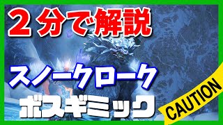 【FF14】氷結潜窟 スノークローク大氷壁のボスを2分で攻略【ギミックまとめ】