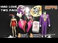 Mad Love Joker & Harley Quinn Batman Animated Series Two Pack Dc Collectibles Review Recensione