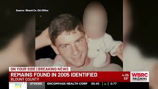 Blount Co Remains Found In 2005 Identified