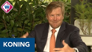 Koning verrast vrijwilligers van stadstuin Zoetermeer met bezoek - OMROEP WEST