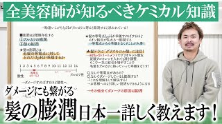 【美容師必見】超重要‼︎髪の膨潤について髪ドラ代表川畑が日本一詳しく語ります✨