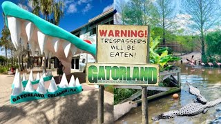 Gatorland Orlando, Florida. A most unique experience! Celebrities, rare breeds & up close encounters