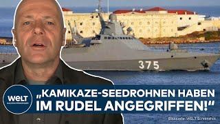 UKRAINE-KRIEG: Wieder schwerer Schlag gegen russische Schwarzmeer-Flotte | WELT Thema