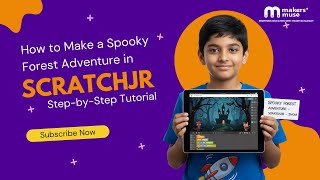 How to Code a Spooky Forest Adventure in ScratchJr | Halloween Coding for Kids