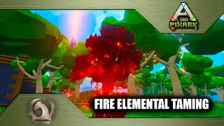 Pixark - Fire Elemental taming