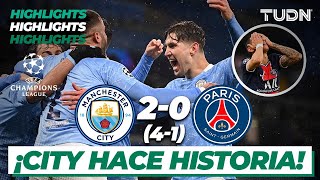 Highlights | Man City 2(4)-(1)0 PSG | Champions League 2021 - Semisl Vuelta | TUDN