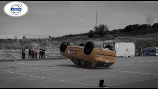 Volvo Side Roll And Crash Test