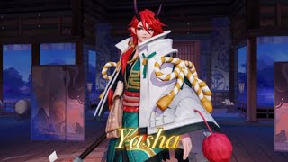 Onmyoji Arena 결전 헤이안쿄 Yasha(야차) Gameplay