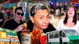 Tour de BARES en CDMX a bordo del MICHEBUS *no creerás lo que paso...* 🍺🤣