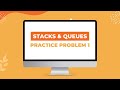 Stacks and Queues - Problem 1 | Easy | Leetcode 225 | Implement Stack using Queues