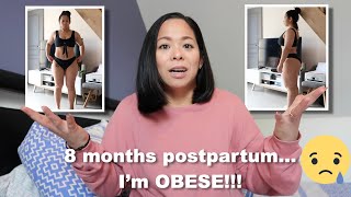 8 MONTHS POSTPARTUM WEIGHT LOSS JOURNEY | PREGNANT AFTER TUMMY TUCK BODY UPDATE | FERN