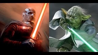 Versus Series: Darth Malak Vs. Yoda