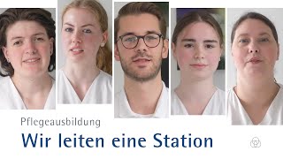 Pflegeausbildung: Auszubildende leiten eine Station (2/2)