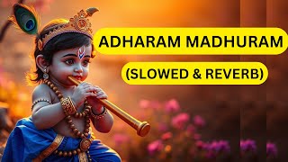 Adharam Madhuram Lofi | Slowed & Reverb | अधुरं मधुरं वदनं मधुरं | Madhurashtakam | Krishna Bhajan