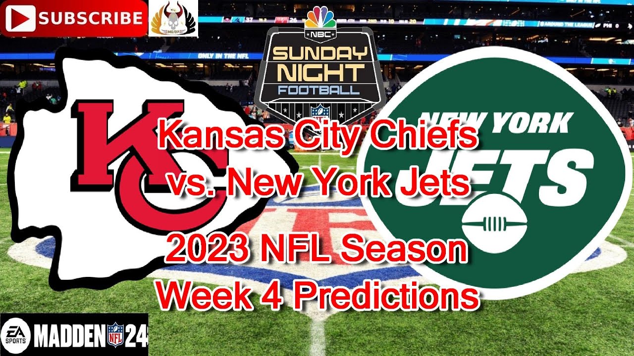 Kansas City Chiefs Vs. New York Jets | 2023 NFL Season Week 4 ...