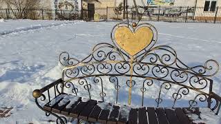 Венчальный сквер в городе Дятьково.Wedding Square in the city of Dyatkovo.