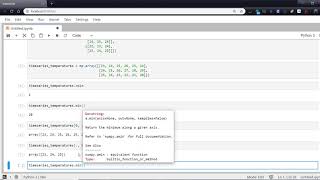 MetPy Mondays #90 - What is a NumPy Axis?