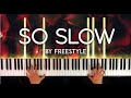 So Slow by Freestyle piano cover | with lyrics | free sheet music