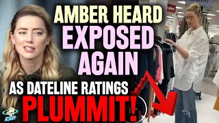SHE'S DONE! Amber Heard Interview Ratings TANK! As More Clips EXPOSE Her Again!