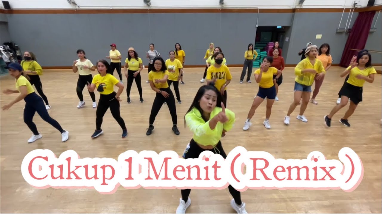 Cukup 1 Menit Remix By Zazkia Gotik Ll Senam Kreasi Terbaru Ll
