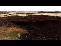 conservation techniques stabilising bare peat with geotextiles