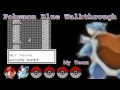 Pokemon Blue Walkthrough Part 5 - To Mordor... I Mean, To Mt. Moon!