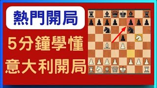 國際象棋開局 | 5分鐘學會意大利開局 : Fried Liver Attack（8步致勝！）