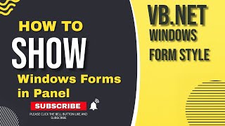 #azadeducation How to show ||load windows forms in panel in vb.net
