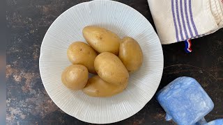 Pommes de terre en robe des champs/How to Cook potatoes/意外に知らない、かもしれない。じゃがいもの湯がき方