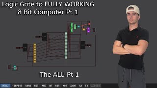 Making a Superior 8 Bit Computer Series Pt 1 (The NEW ALU)