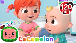 😀 Yes Yes Stay Healthy Song KARAOKE! 🥦 | BEST OF COCOMELON | Sing Along With Me! | Moonbug Songs