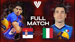 Bronze Match 🥉 - Serbia vs. Italy | Historic Full Match | 2010 Volleyball World Championships