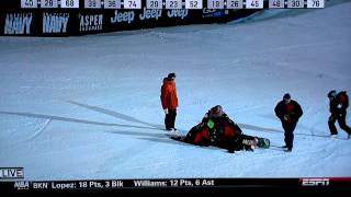 Halldór Helgason X Games Aspen 2013 Crash