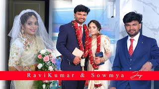 Ravi Kumar + Sowmya | Latest Christian Marriage Video Song | KALISETI ANDHAALA | Pranam Kamlakhar