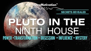 Pluto in the 9th House of Birth Chart | The Great Philosopher \u0026 Tomb Raider! #astrology #zodiac