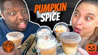 RATING Starbucks New FALL 2022 Drinks \u0026 Foods!