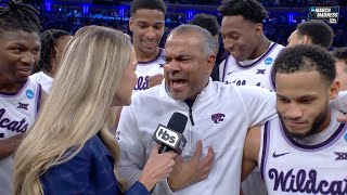 'This is a bad boy right here': Jerome Tang, Markquis Nowell after Sweet 16 win