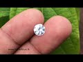 natural white sapphire – 1.20ct