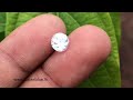 natural white sapphire – 1.20ct